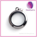 hotsale necklace locket the round-shape floating locket for diy jewelry